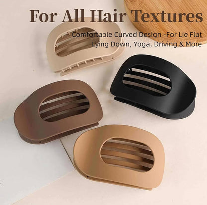 ClipMate™ 4-Pack Hair Claw: Stylish Durable Versatile Strong Hold Clips
