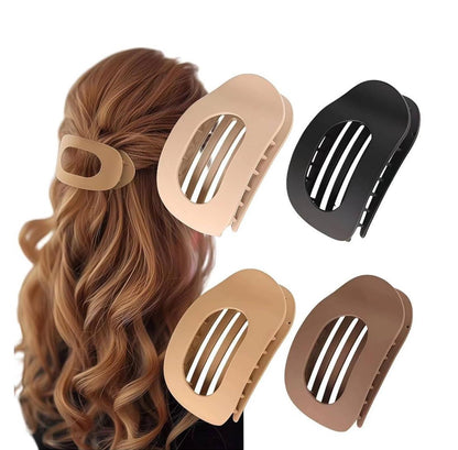 ClipMate™ 4-Pack Hair Claw: Stylish Durable Versatile Strong Hold Clips