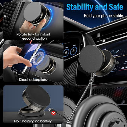 MagMount™ PRO Universal Strong Magnetic Phone Holder Car & Desk Mount
